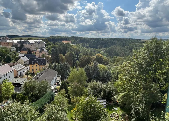 Fernblick شقة Rabenau